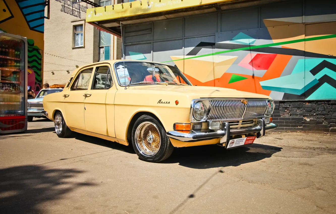 Photo wallpaper USSR, Volga, Minsk, GAZ-24