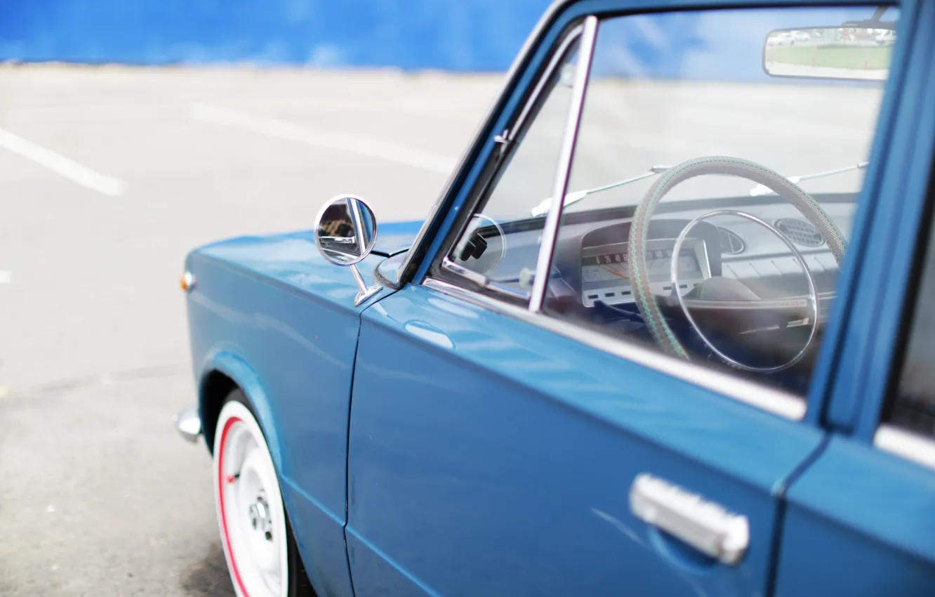 Photo wallpaper retro, USSR, penny, Lada, Lada, 2101