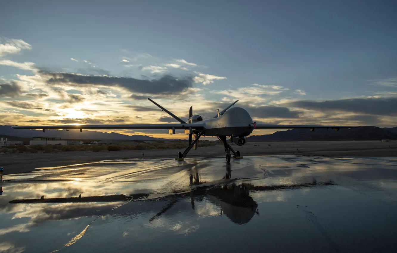 Photo wallpaper UNITED STATES AIR FORCE, MQ-9 Reaper, reconnaissance and strike UAVs