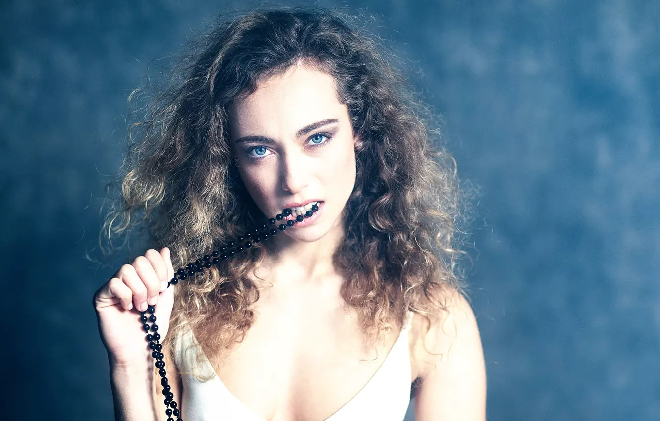 Photo wallpaper beads, sponge, teeth, Studio Hors-champ