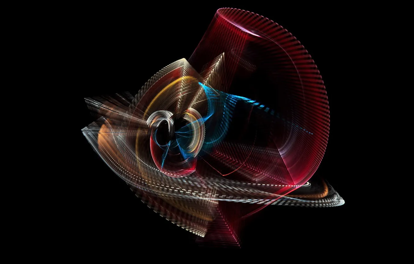 Photo wallpaper color, form, abstracta