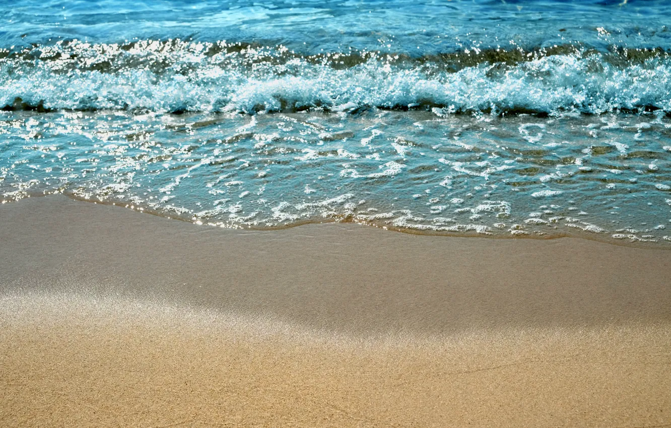 Photo wallpaper sea, wave, nature, coast