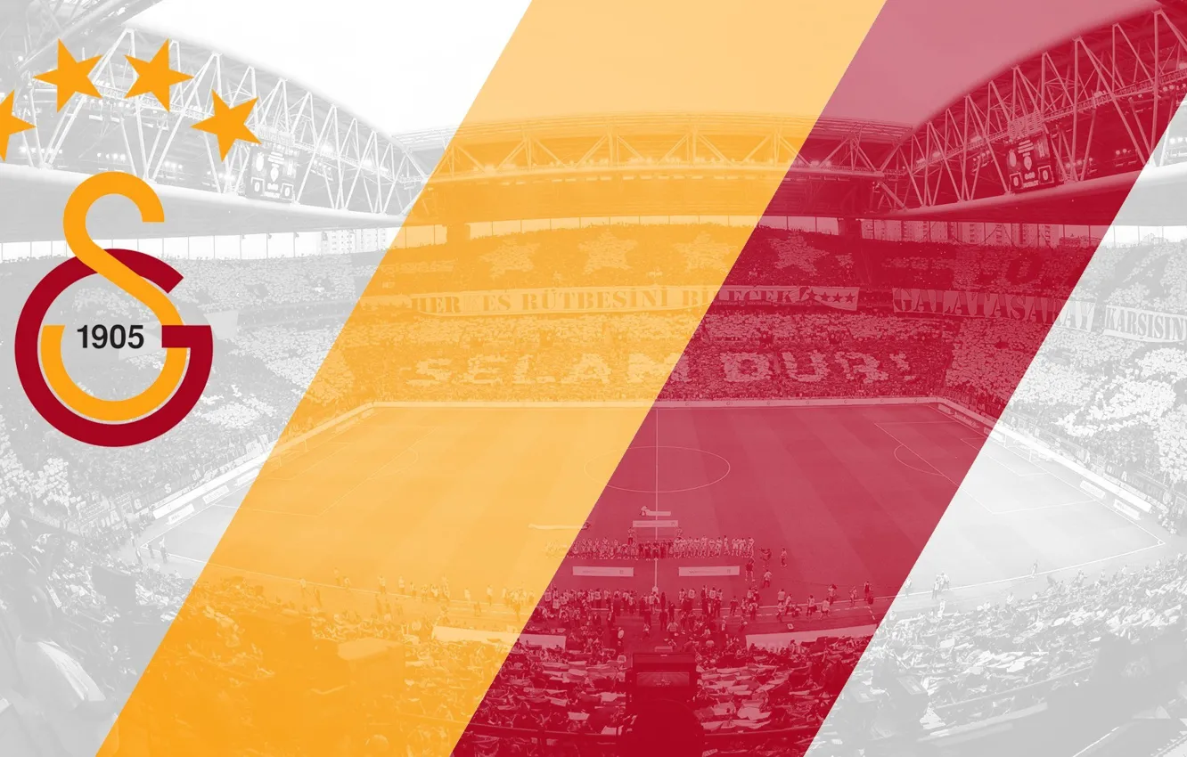 Photo wallpaper wallpaper, logo, stadium, football, Sport, Galatasaray SK, Turk Telekom Arena