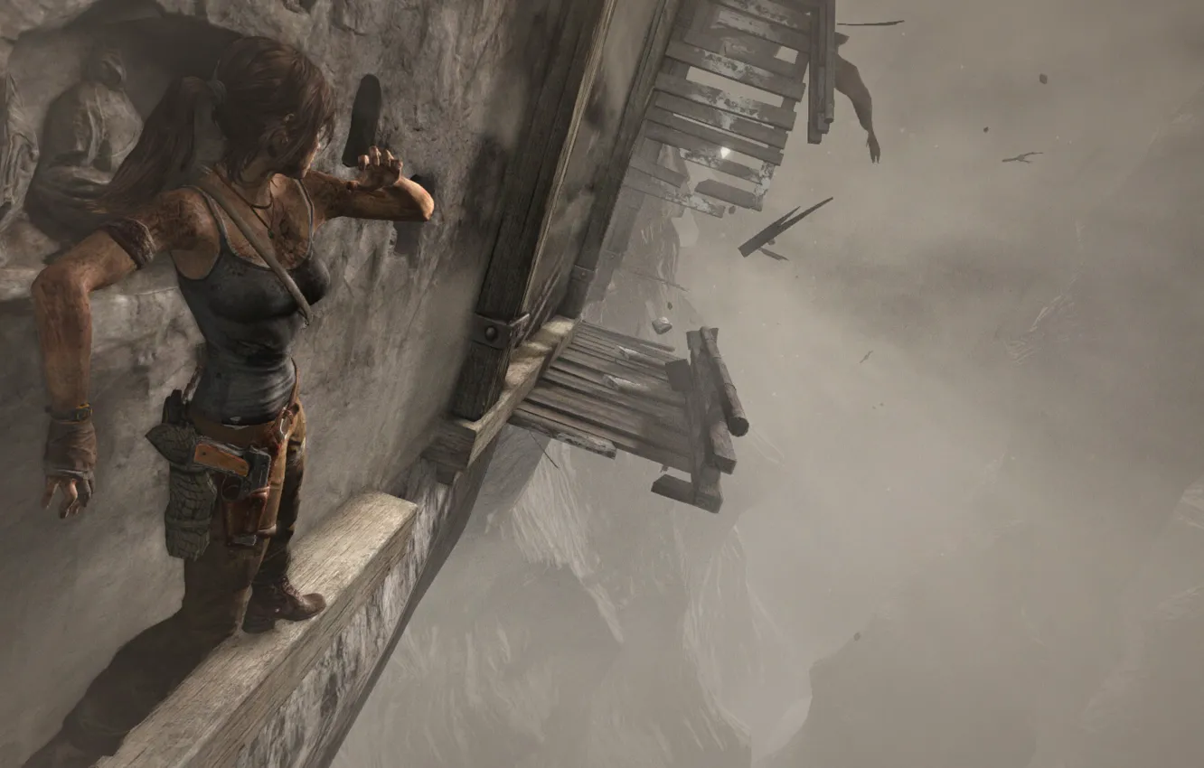 Photo wallpaper Tomb Raider, Lara Croft