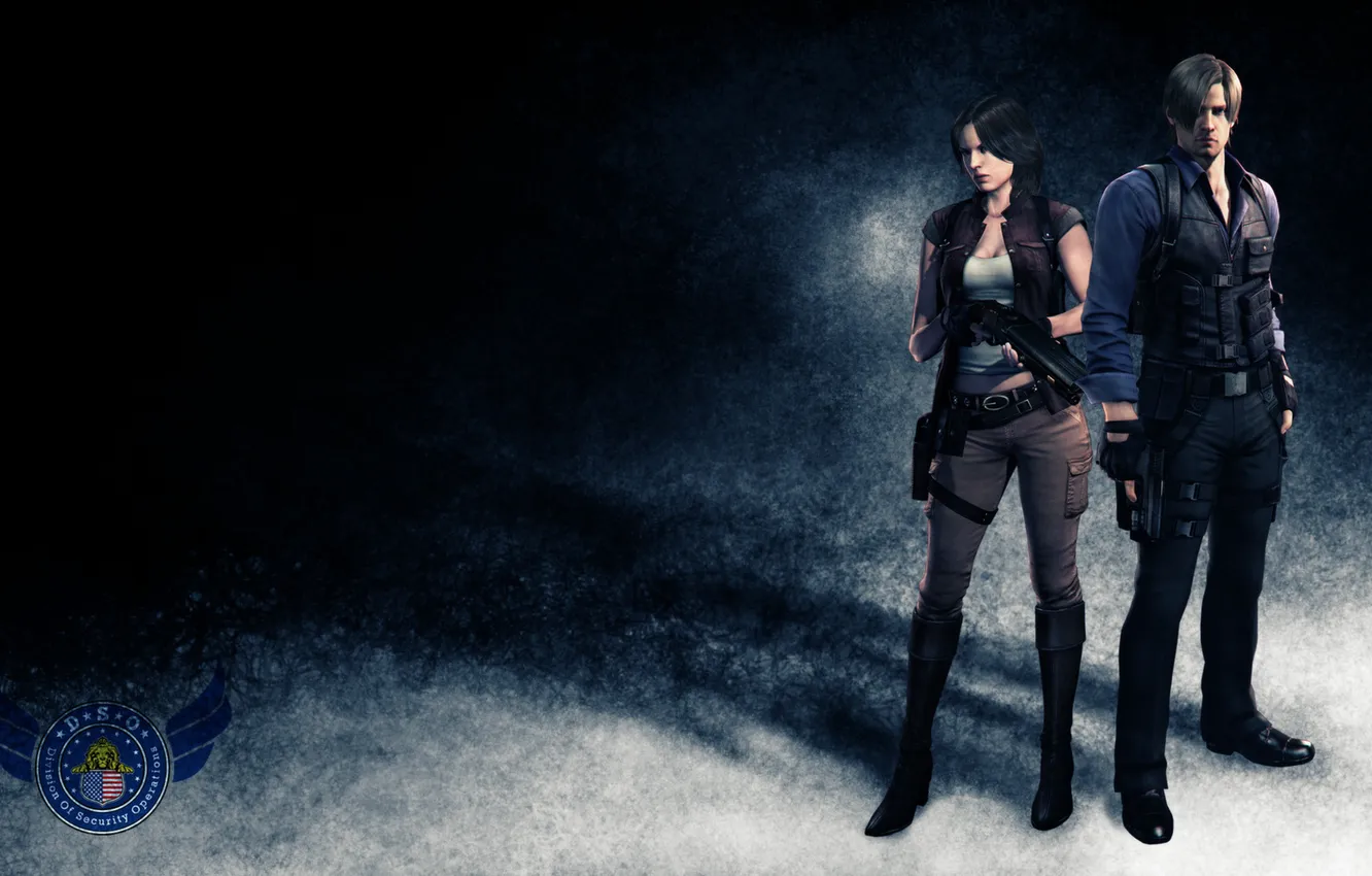 Photo wallpaper Resident Evil, Resident Evil 6, Leon Scott Kennedy, Helena Harper