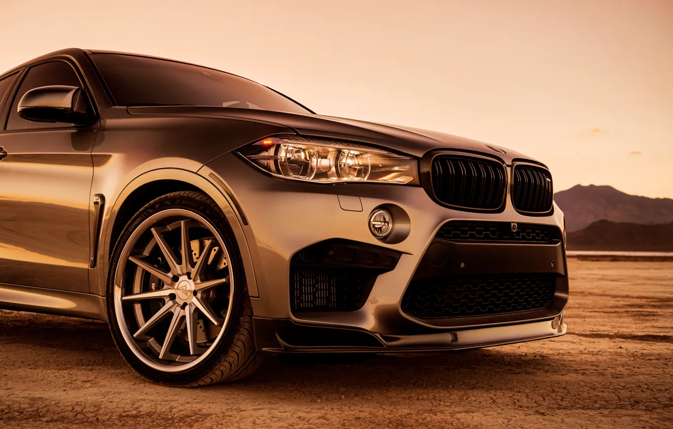 Photo wallpaper design, style, the front, BMW X6M