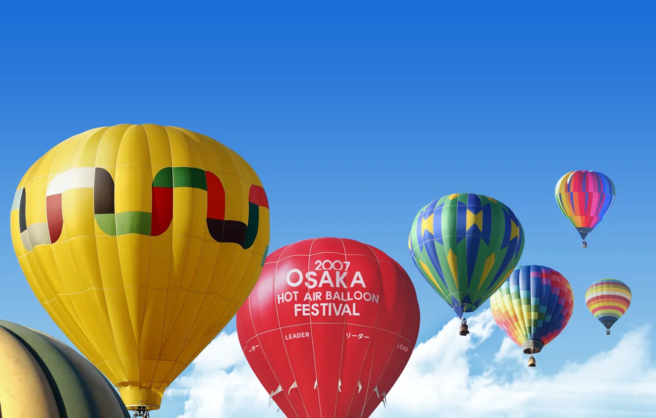 Photo wallpaper sky, photography, clouds, sports, festival, leisure, hot air balloon, my works