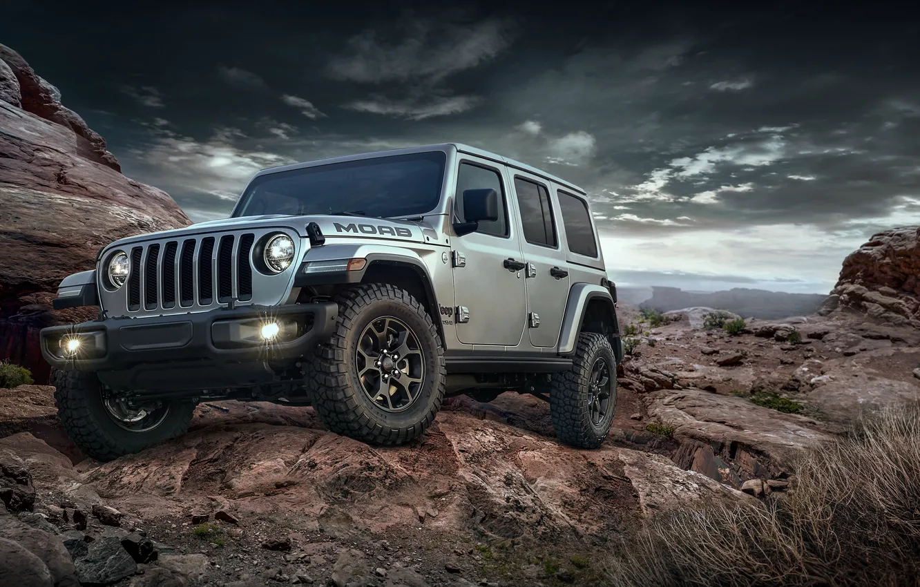 Photo wallpaper 2018, Wrangler, Jeep, Unlimited, Moab Edition