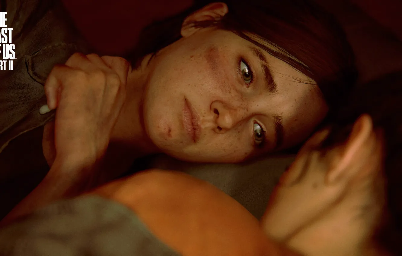 Photo wallpaper Sony, games, Naughty Dog, dina, Ellie, PS4, The Last of Us Part II