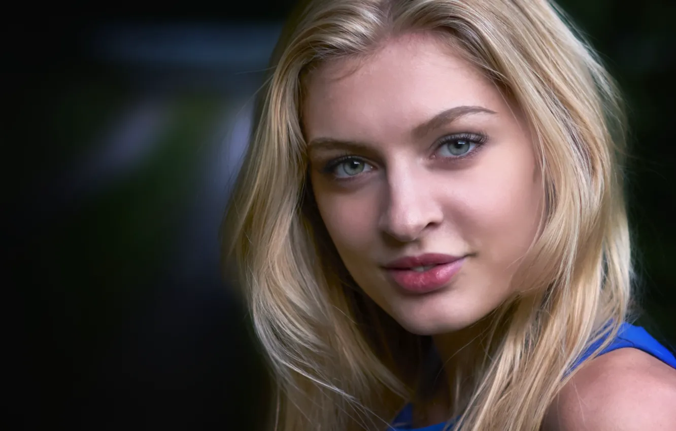 Photo wallpaper look, face, beauty, background
