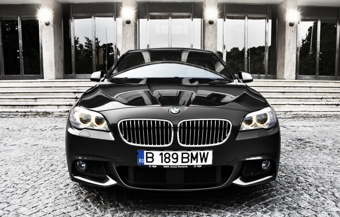 Photo wallpaper cars, auto, Bmw, Photo, Wallpaper HD, Bmw m5, the view from the front, cars wall