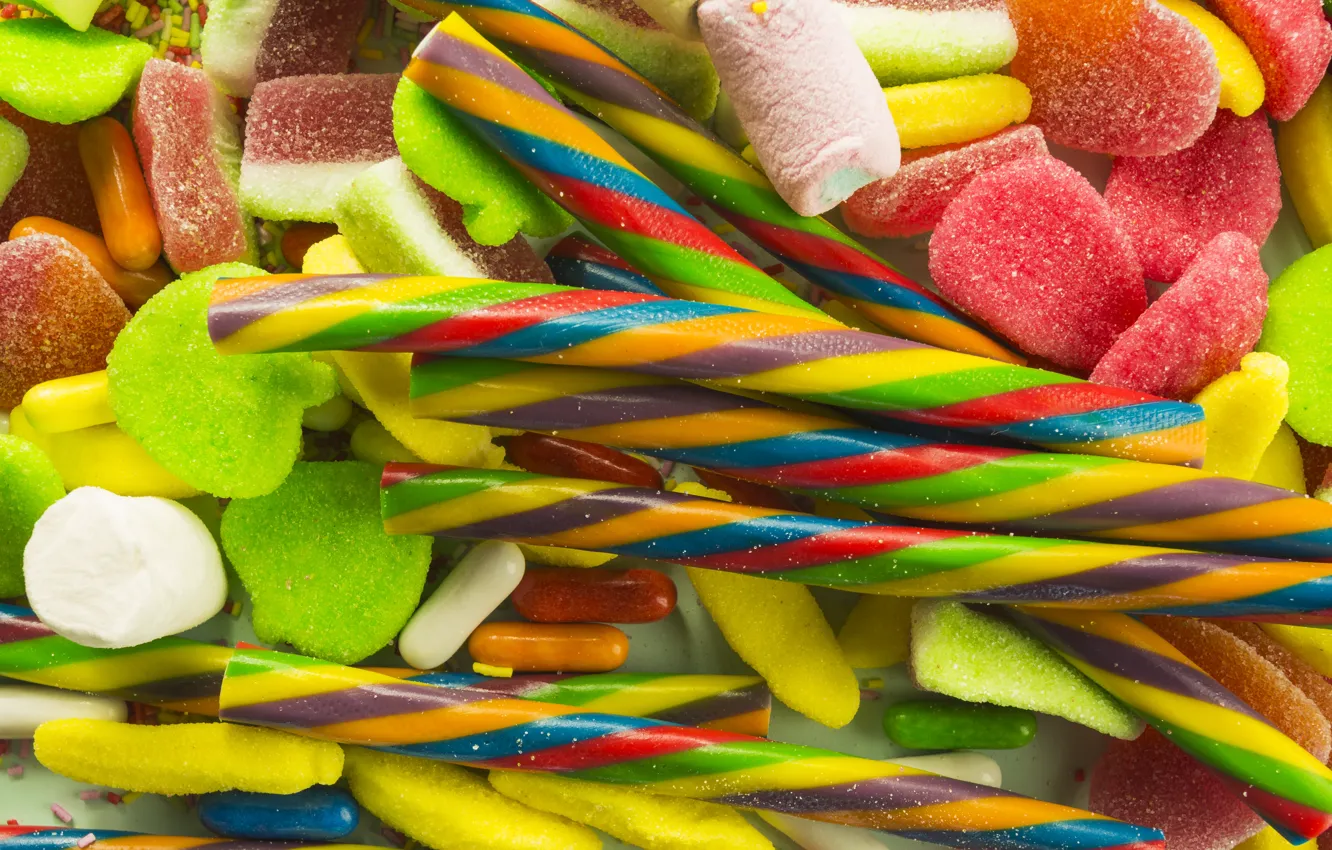 Photo wallpaper sweets, delicious, marmalade