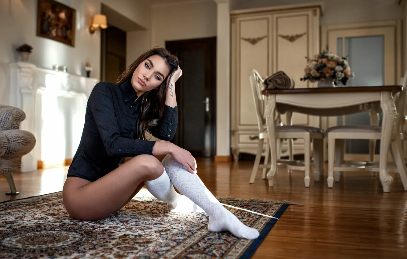 Photo wallpaper tattoo, legs, sponge, brown-eyed, Andrew Stankūnas