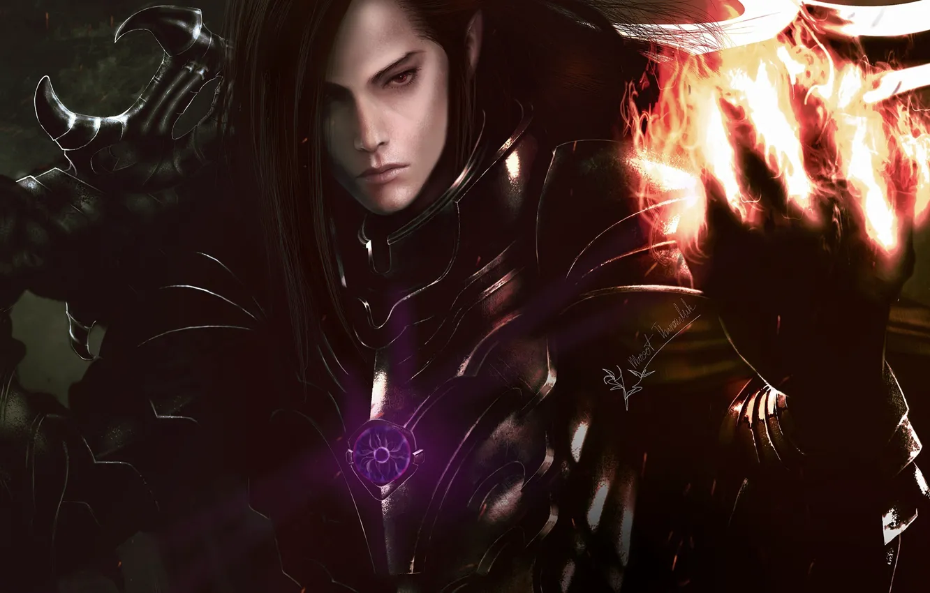Photo wallpaper fantasy, anime, art, fantasy, finalka, Dark Eldar