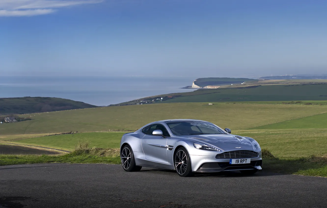 Photo wallpaper Aston Martin, Head, Vanquish, Beachy