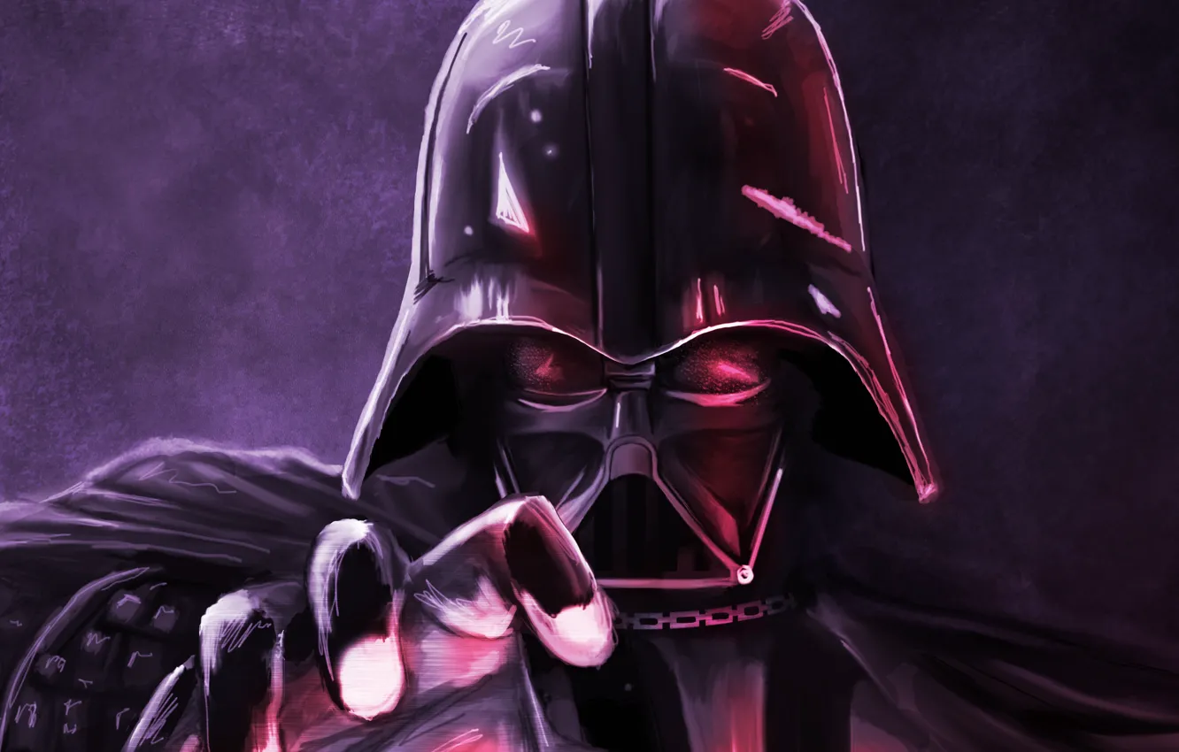 Photo wallpaper Star Wars, Darth Vader, warrior, pearls