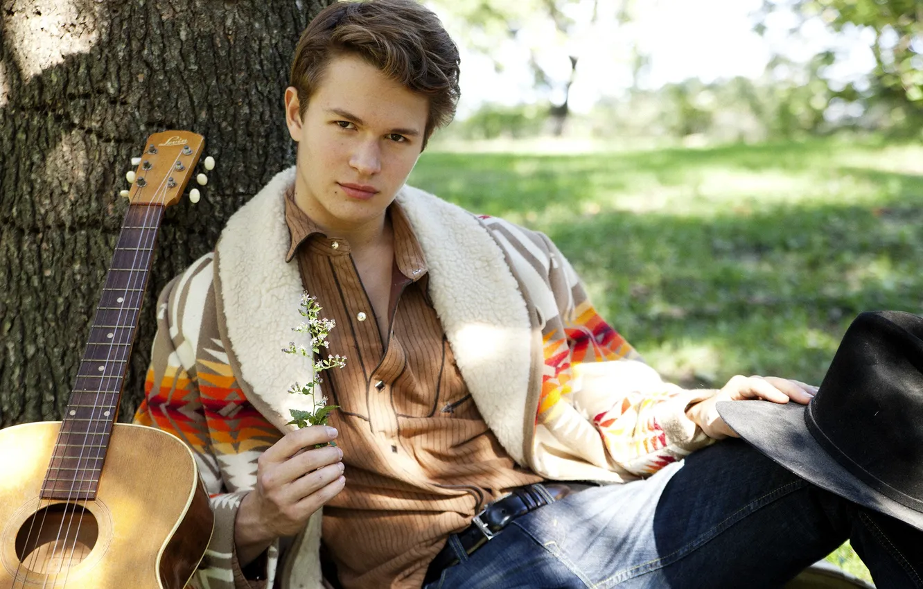 Photo wallpaper actor, guy, Ansel Elgort