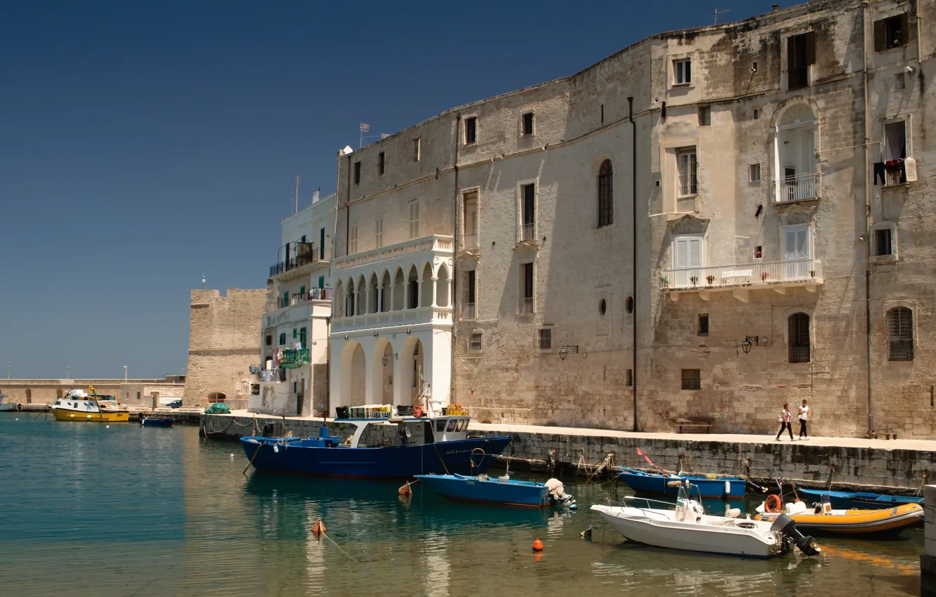 Photo wallpaper Italy, Apulia, Monopolies