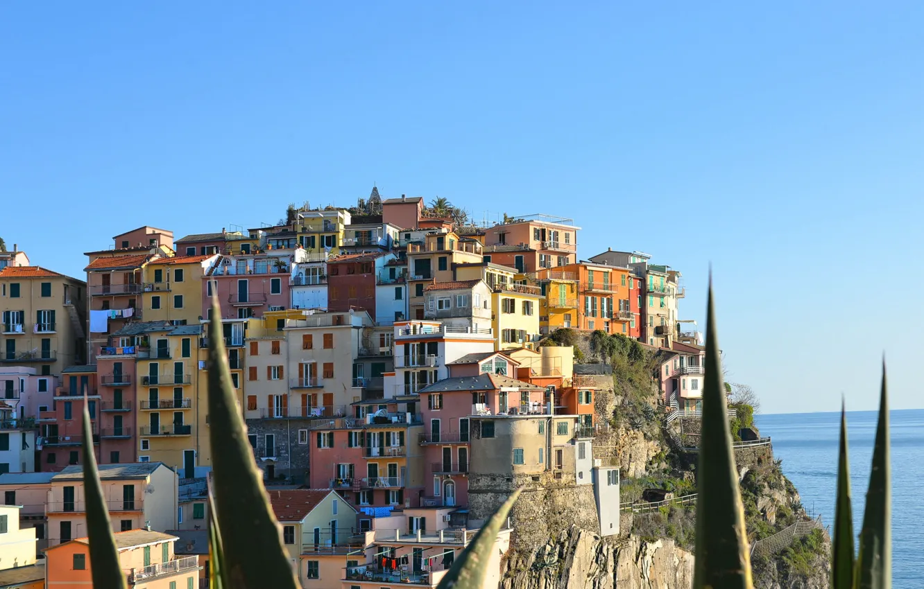 Photo wallpaper home, Italy, Manarola