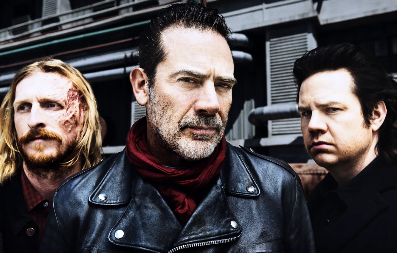 Photo wallpaper The Walking Dead, Dwight, Negan, Dr. Eugene, Season 8