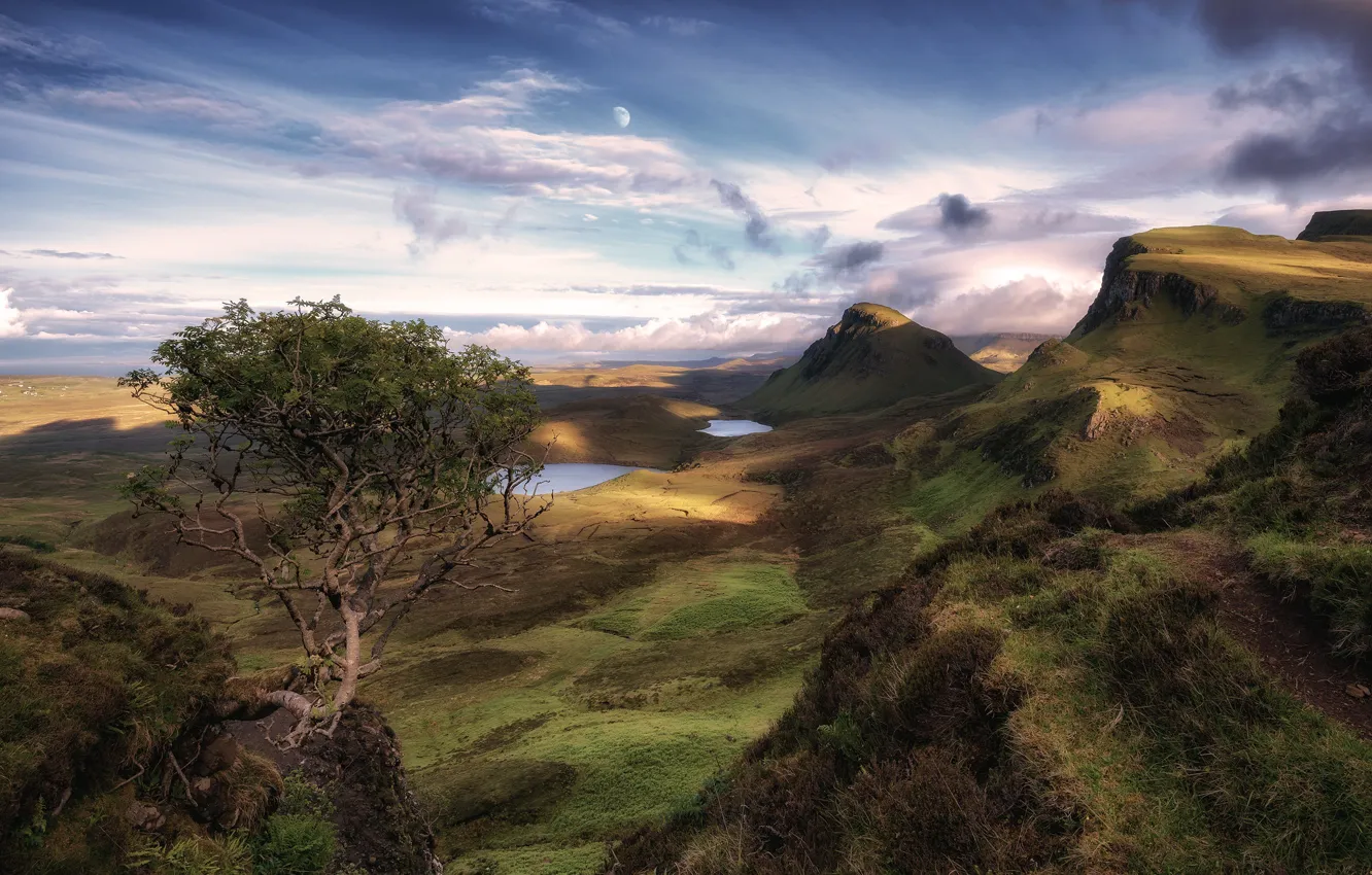 Photo wallpaper Scotland, Scotland, Isle of Skye