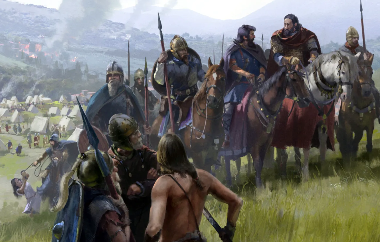 Photo wallpaper vilius petrauskas, The Visigoths, Germanic tribe, Visigoths