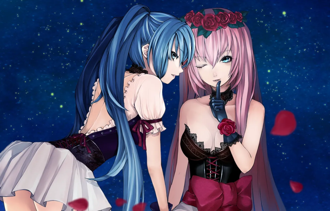 Photo wallpaper girl, vocaloid, hatsune miku, Vocaloid, Hatsune Miku