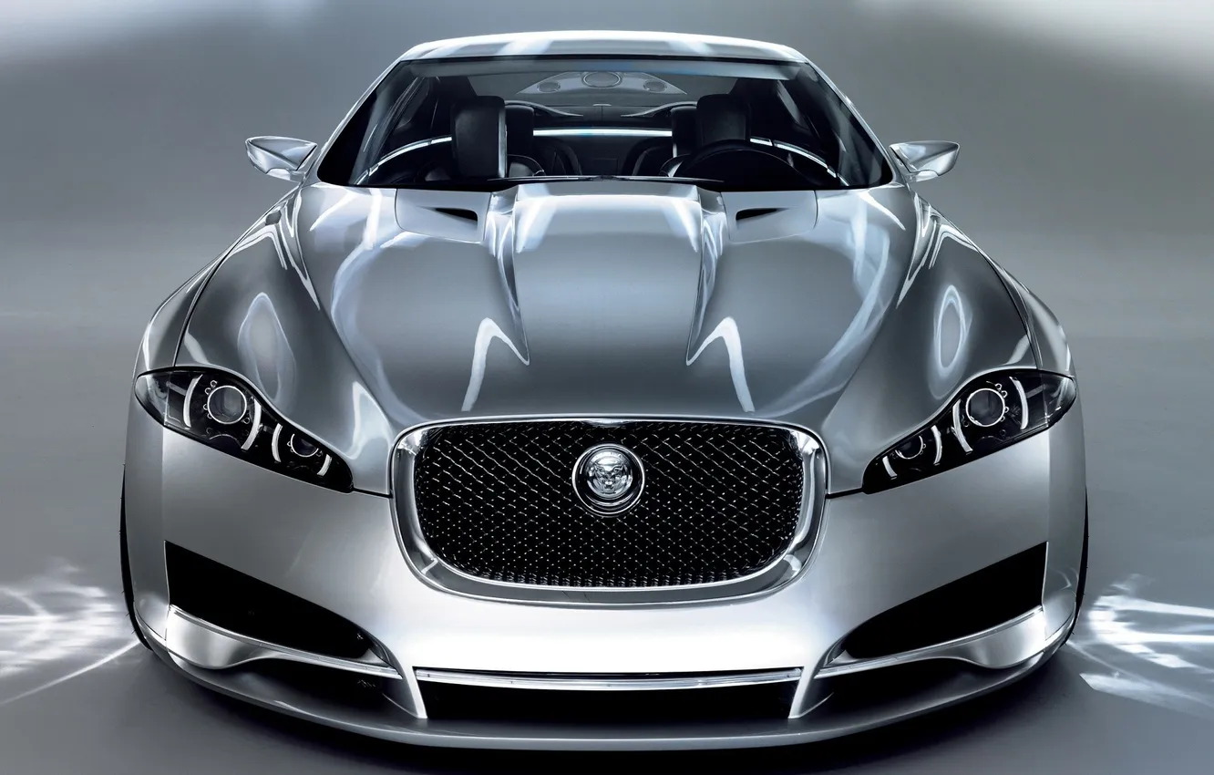 Photo wallpaper Jaguar, concept front, c xf