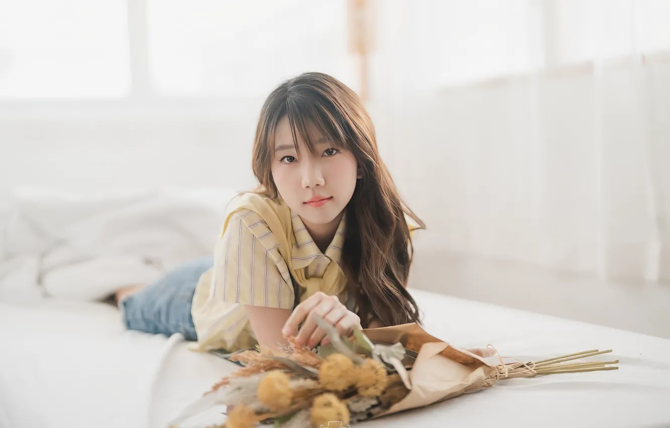 Photo wallpaper China, girl, sexy, girls, woman, model, asian, cute