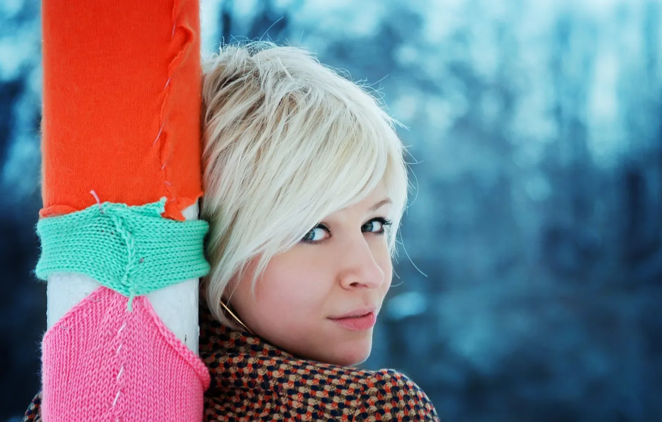 Photo wallpaper look, girl, girl, woman, Olga Valikova, Olga Vastikova