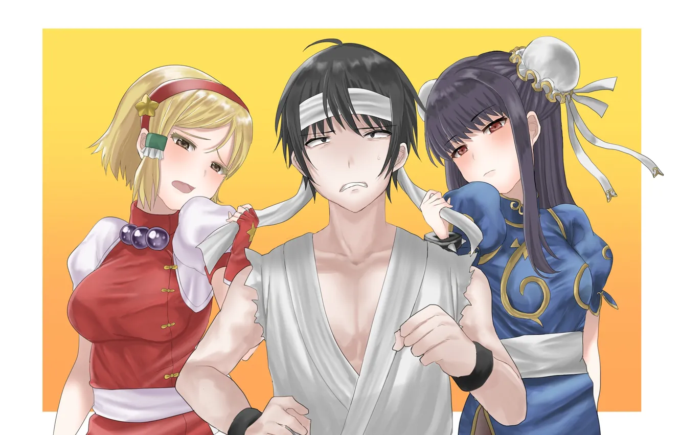 Photo wallpaper Ōno Akira, High Score Girl, Yaguchi Haruo, Hidaka Koharu