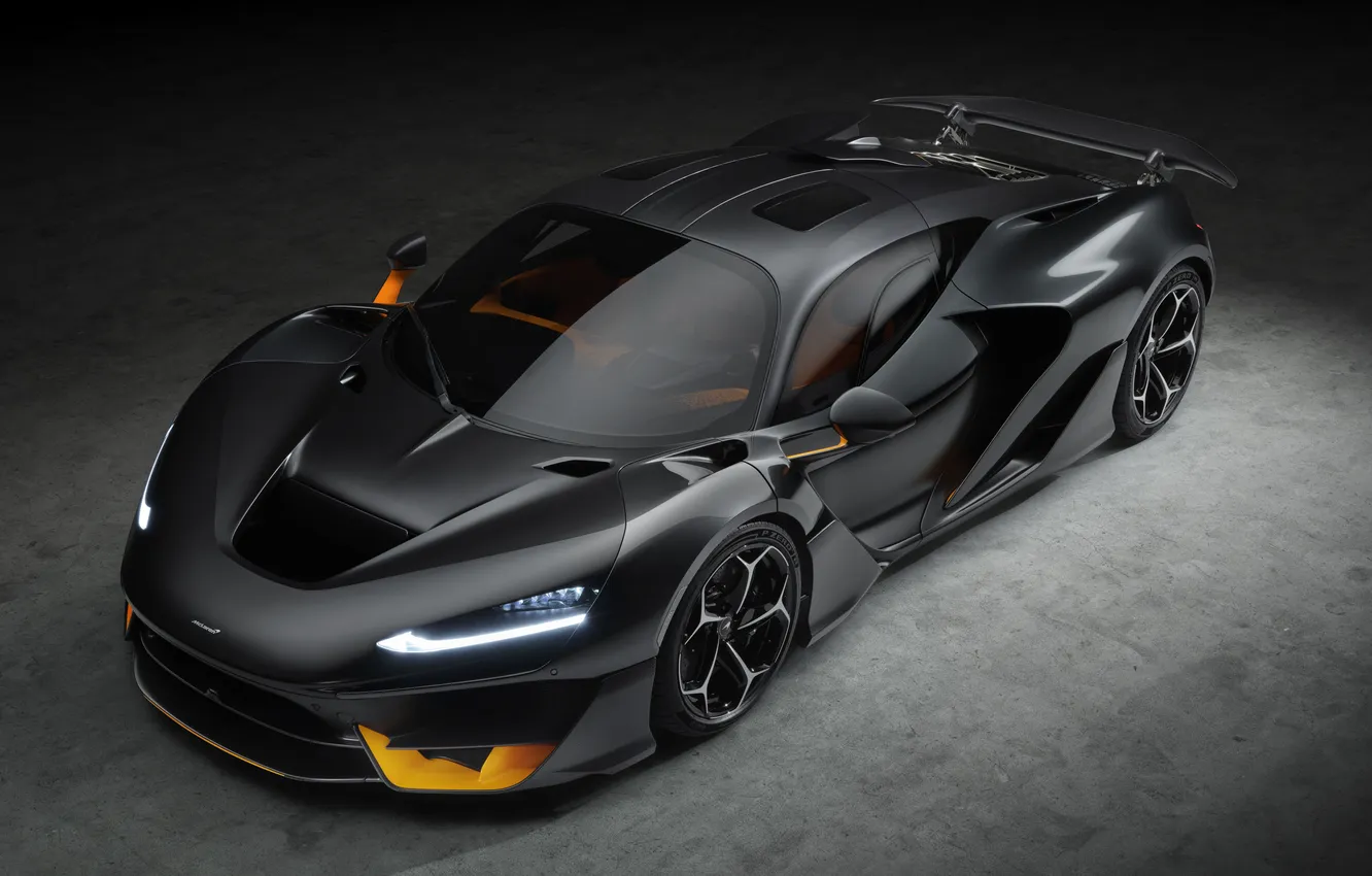 Photo wallpaper McLaren, Hypercar, McLaren W1, Front. Grey