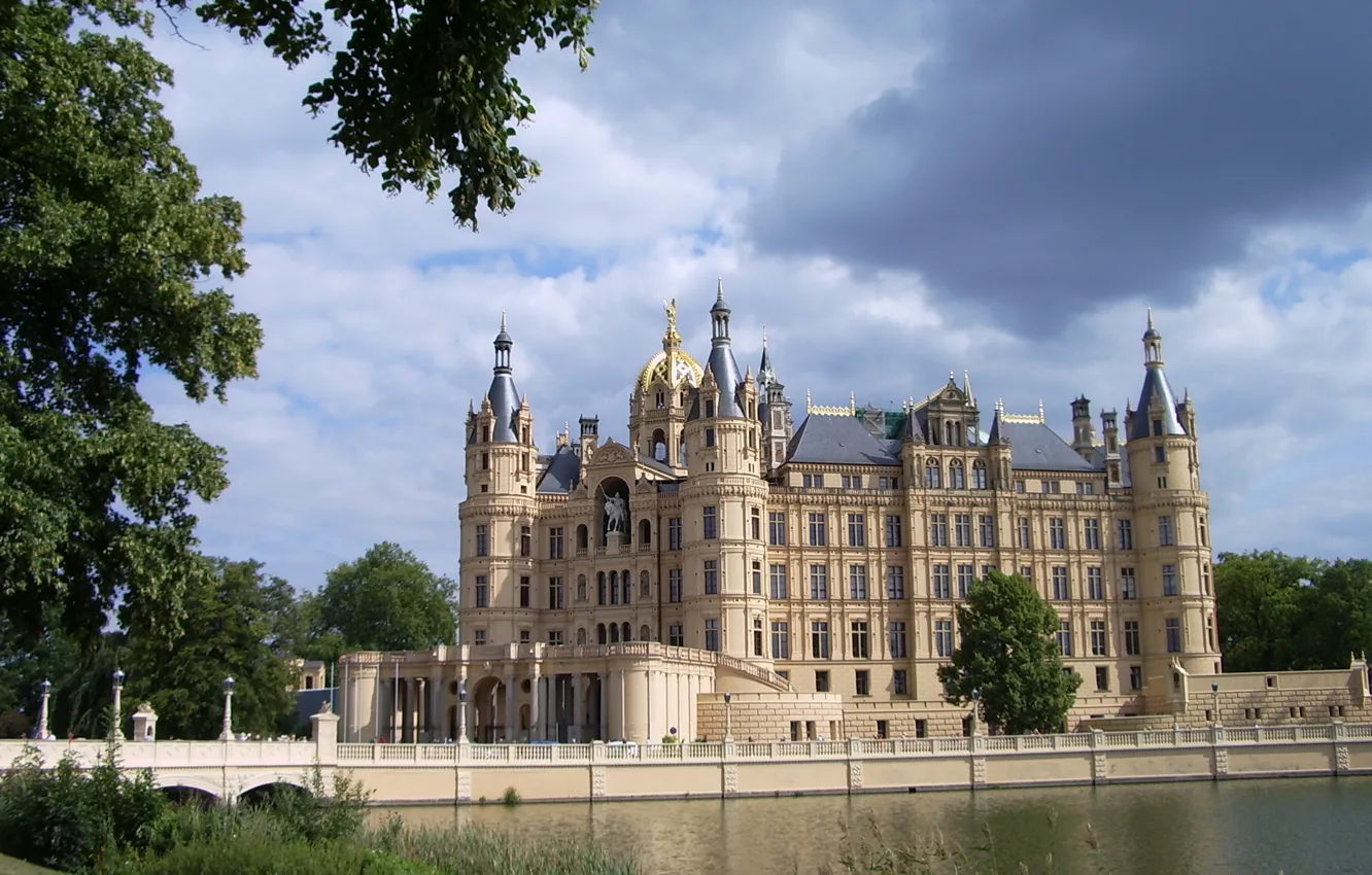 Photo wallpaper Germany, Castle, Schwerin