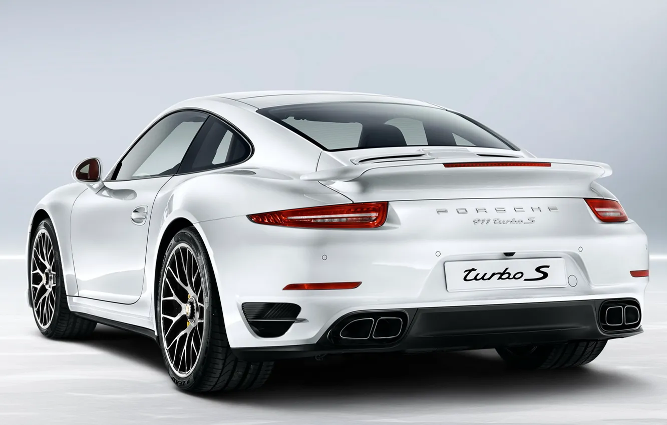 Photo wallpaper white, 911, Porsche, car, Porsche, Turbo S