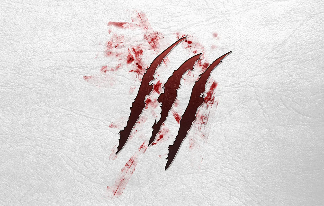 Photo wallpaper style, blood, trail, texture, scratches, blood, style, texture