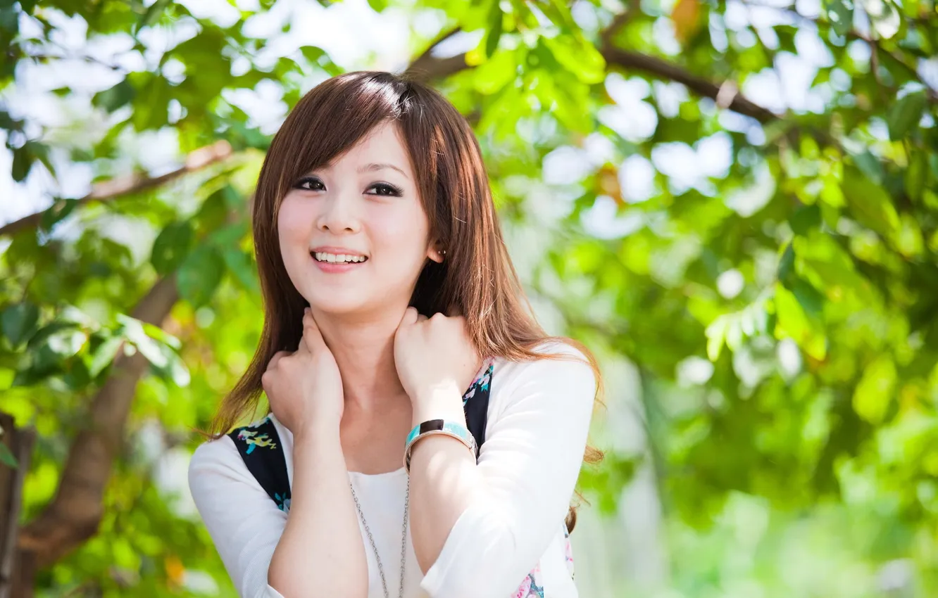 Photo wallpaper girl, Wallpaper, Asian