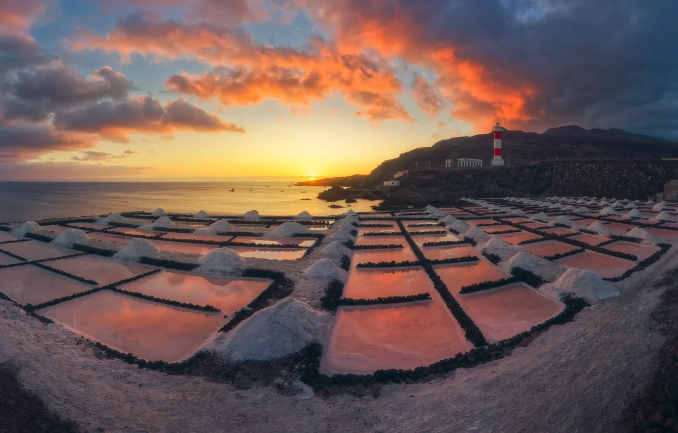 Photo wallpaper sea, shore, lighthouse