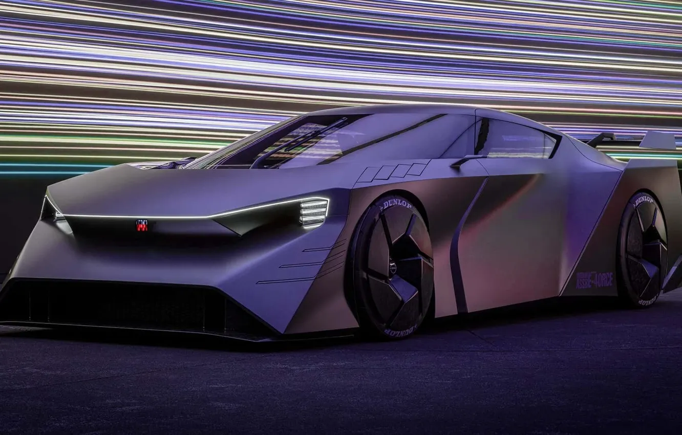 Photo wallpaper Concept, Nissan, sports car, Force, Hyper, 2023, Nissan Hyper Force Concept