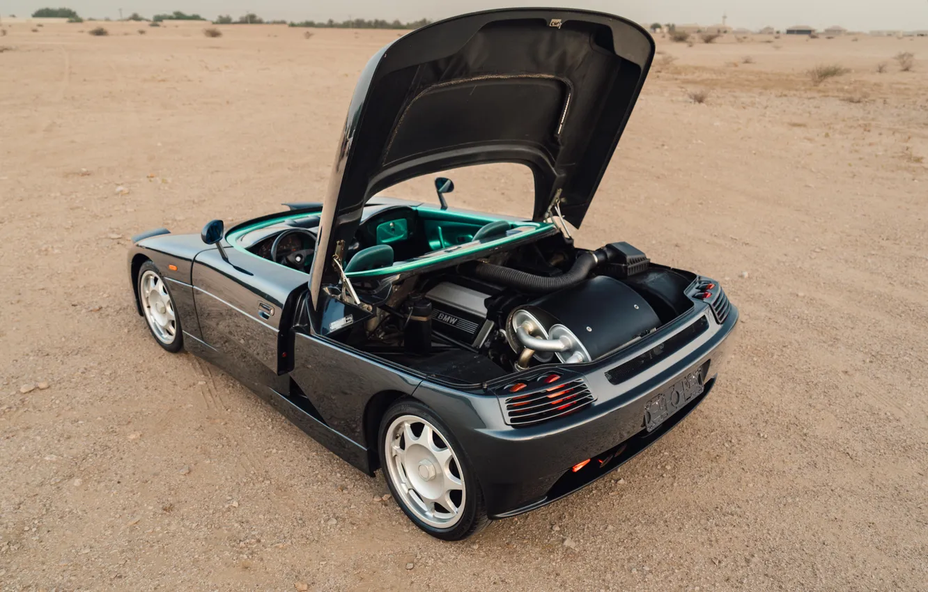Photo wallpaper supercar, Supercar, 1995, De Tomaso, the only instance, The only instance, De Tomaso Guara Barchetta, …