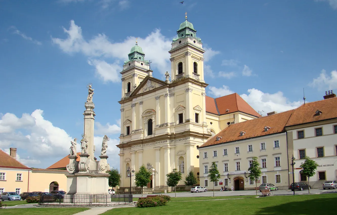 Photo wallpaper Czech Republic, Czech Republic, Valtice, Valtice