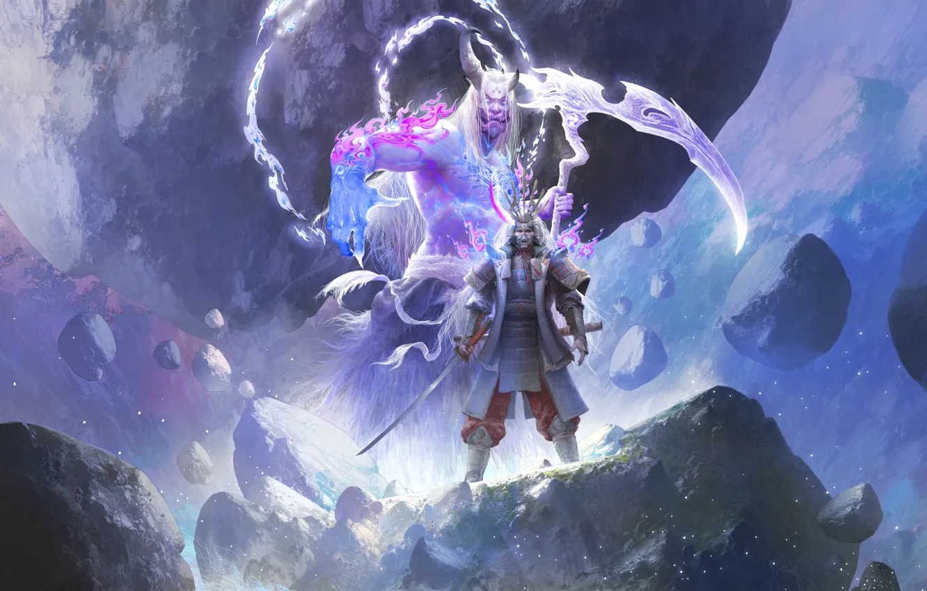 Photo wallpaper PS5, Bladepoint, Naraka