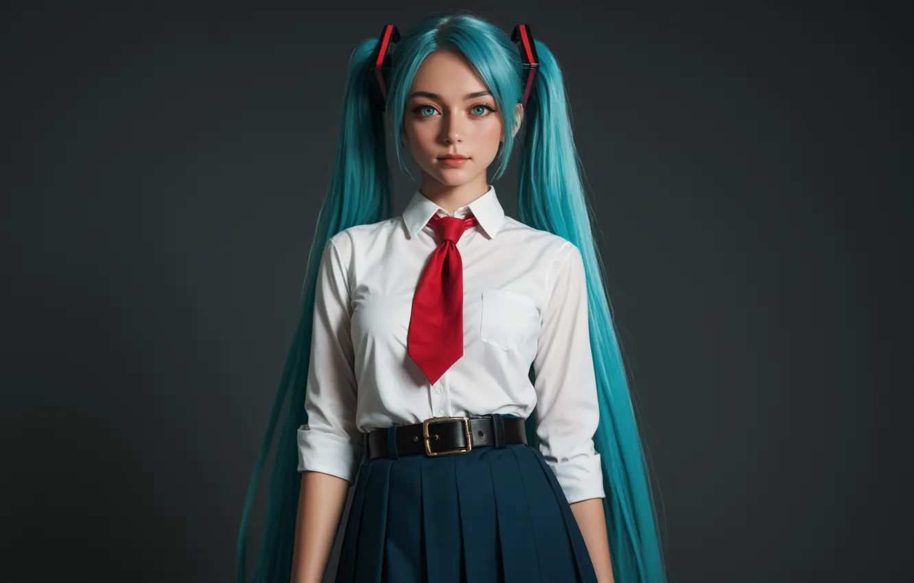 Photo wallpaper wallpaper, game, games, miku, endless summer