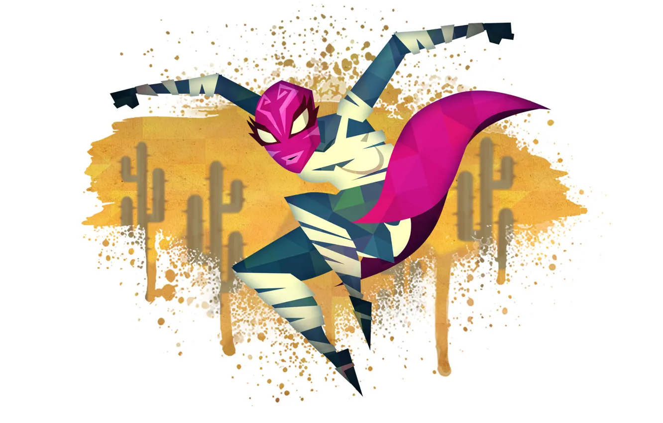 Photo wallpaper Guacamelee, Steam trading cards, Tostada