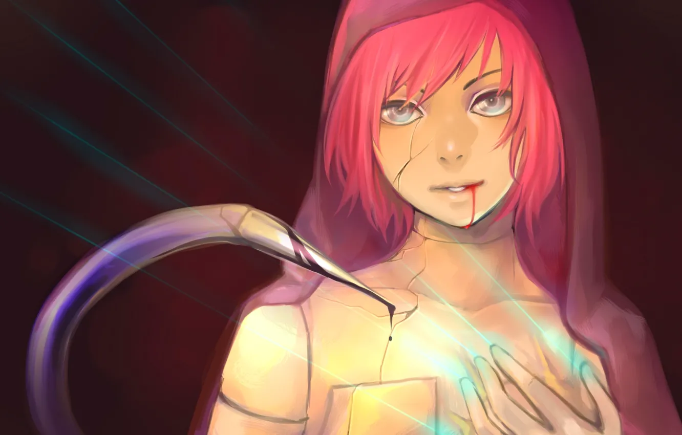 Photo wallpaper blood, doll, anime, boy, art, Naruto, Naruto, anime