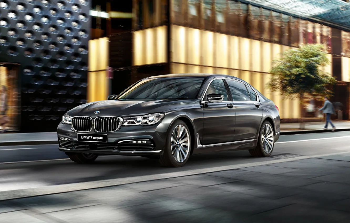 Photo wallpaper BMW, BMW, sedan, 7-Series, G12