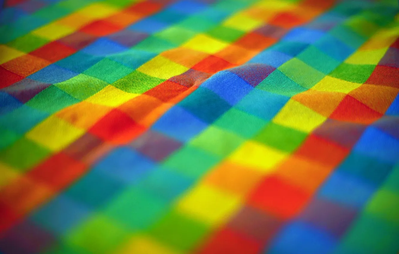 Photo wallpaper colorful, bokeh, cloth