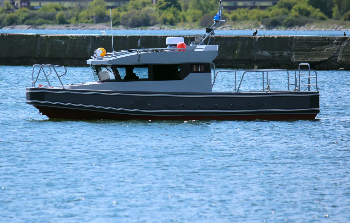 Photo wallpaper boat, special, watch