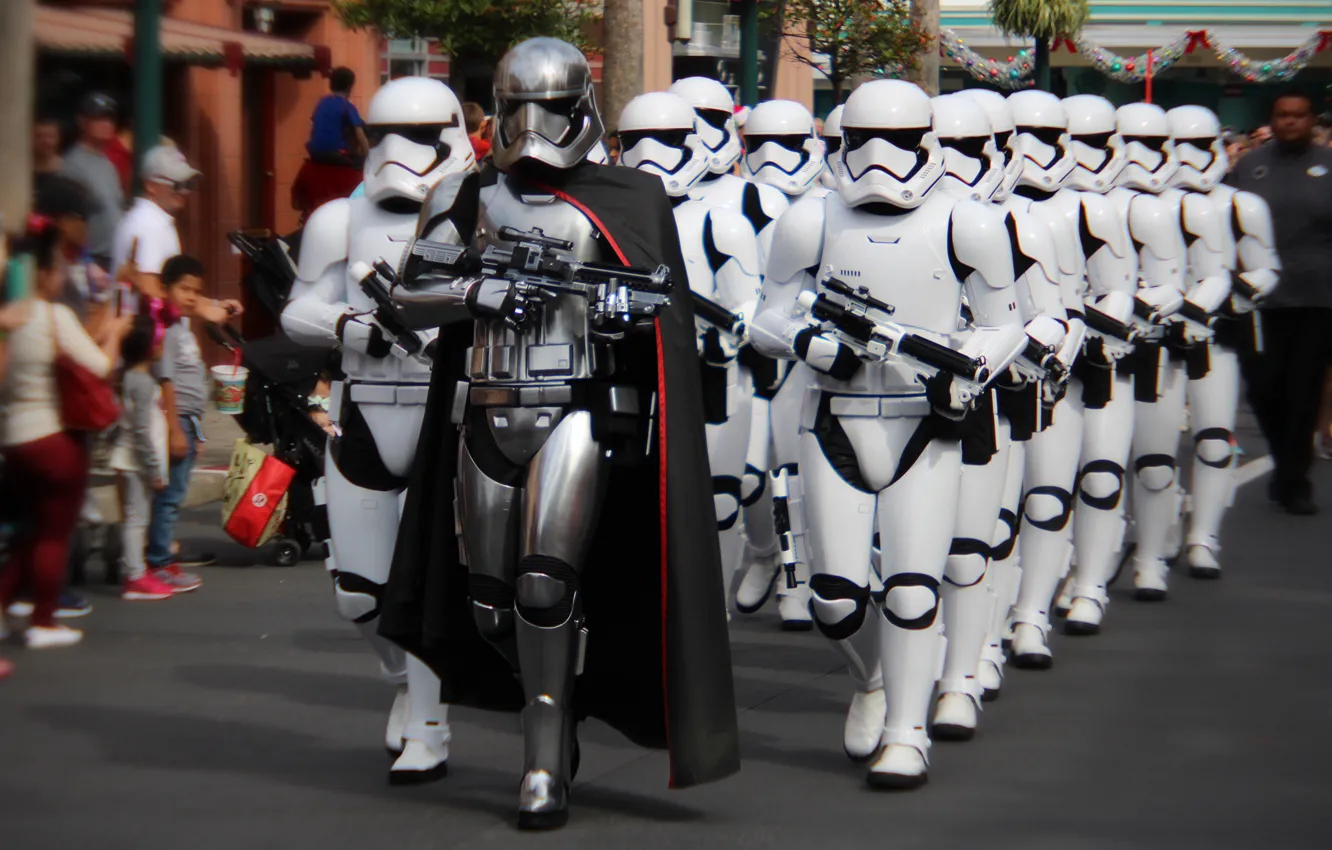 Photo wallpaper Star Wars, Armors, Stormtroopers, Soldiers