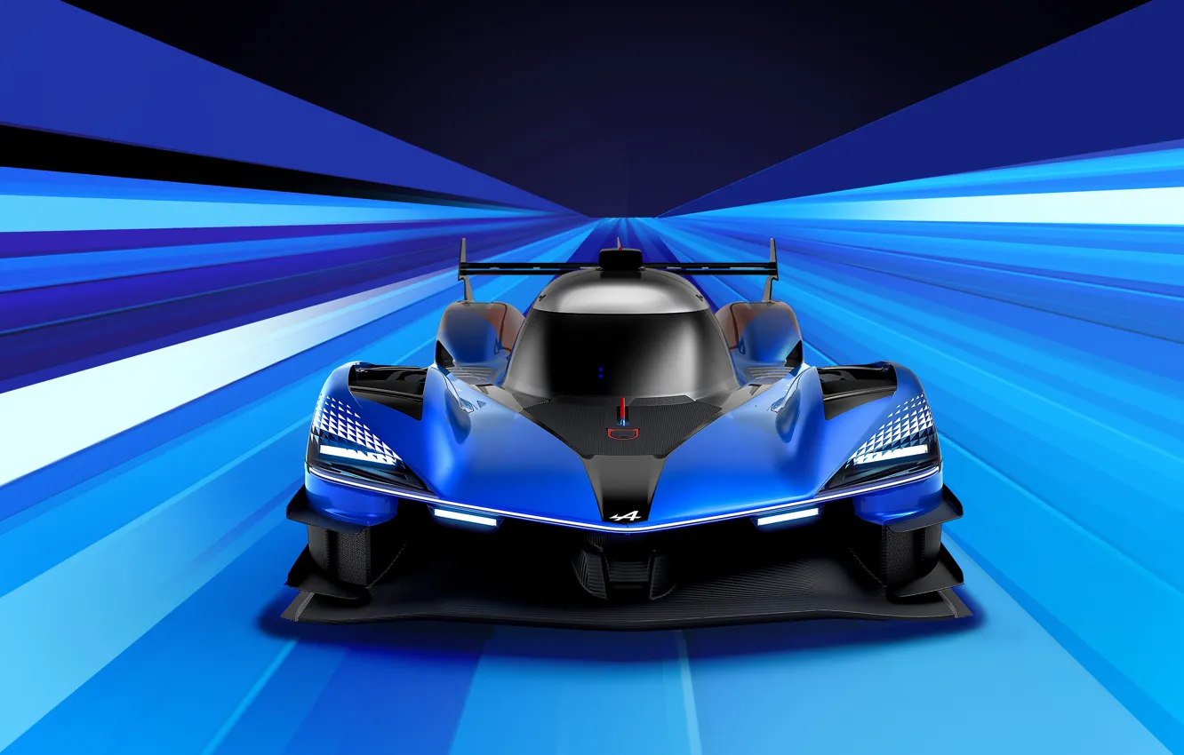 Photo wallpaper Front, Alpine, Alpine A424_β Prototype, A424