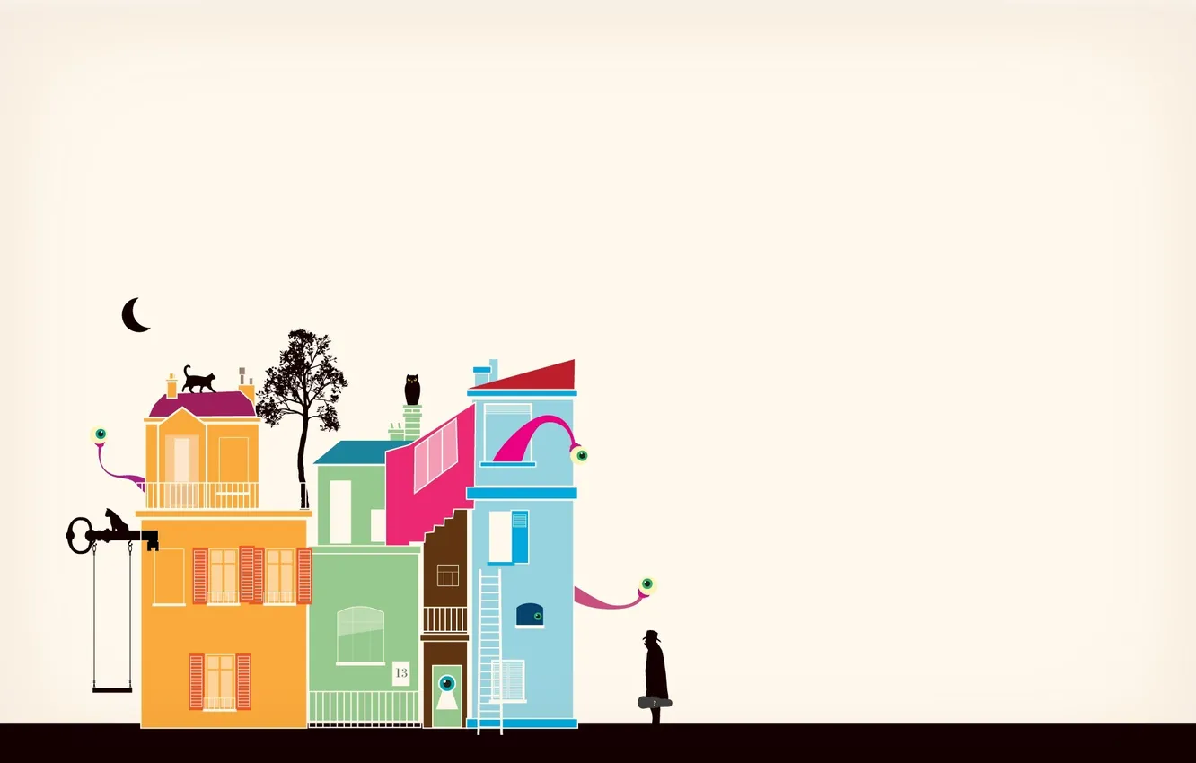 Photo wallpaper background, figure, home